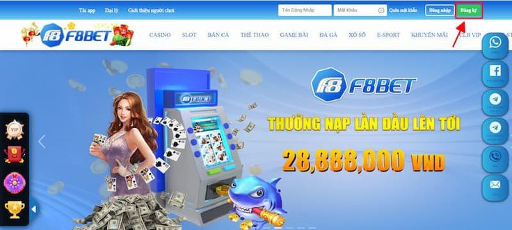 Link đăng nhập vào trang chủ f8bet Casino an toàn