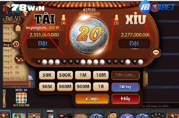 Tải game tài xỉu đổi tiền thật F8bet dễ dàng