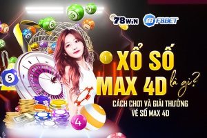 Xổ số Max 4D là gì? Cách chơi và giải thưởng vé số max 4D
